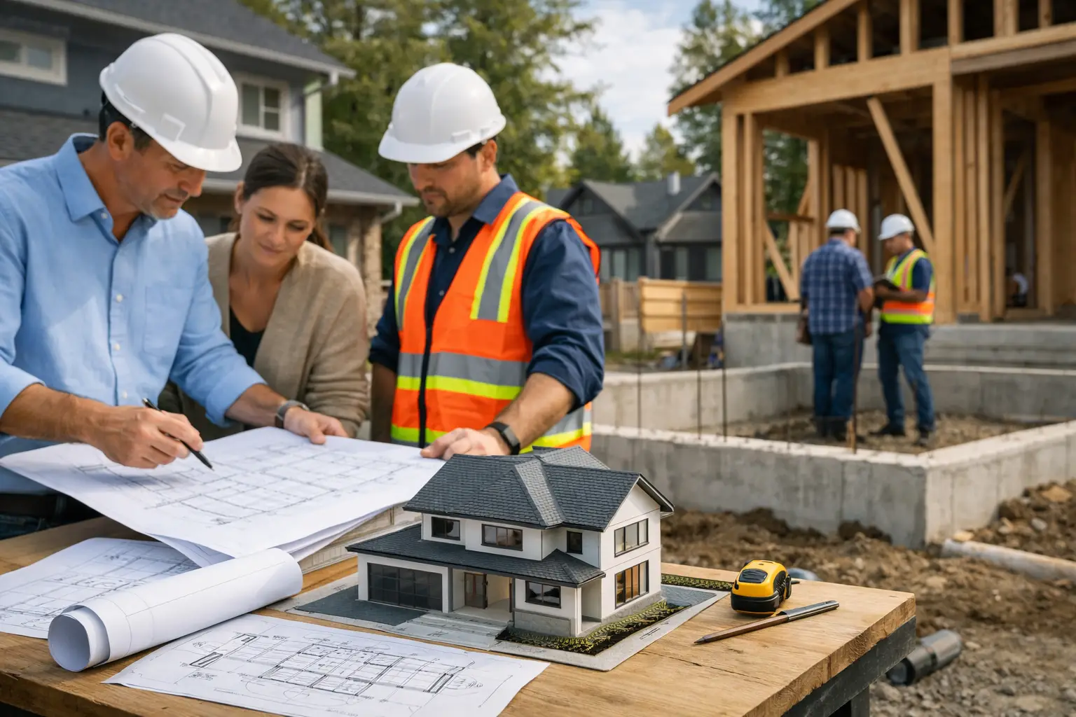 What Does Pre Construction Include in a Build?