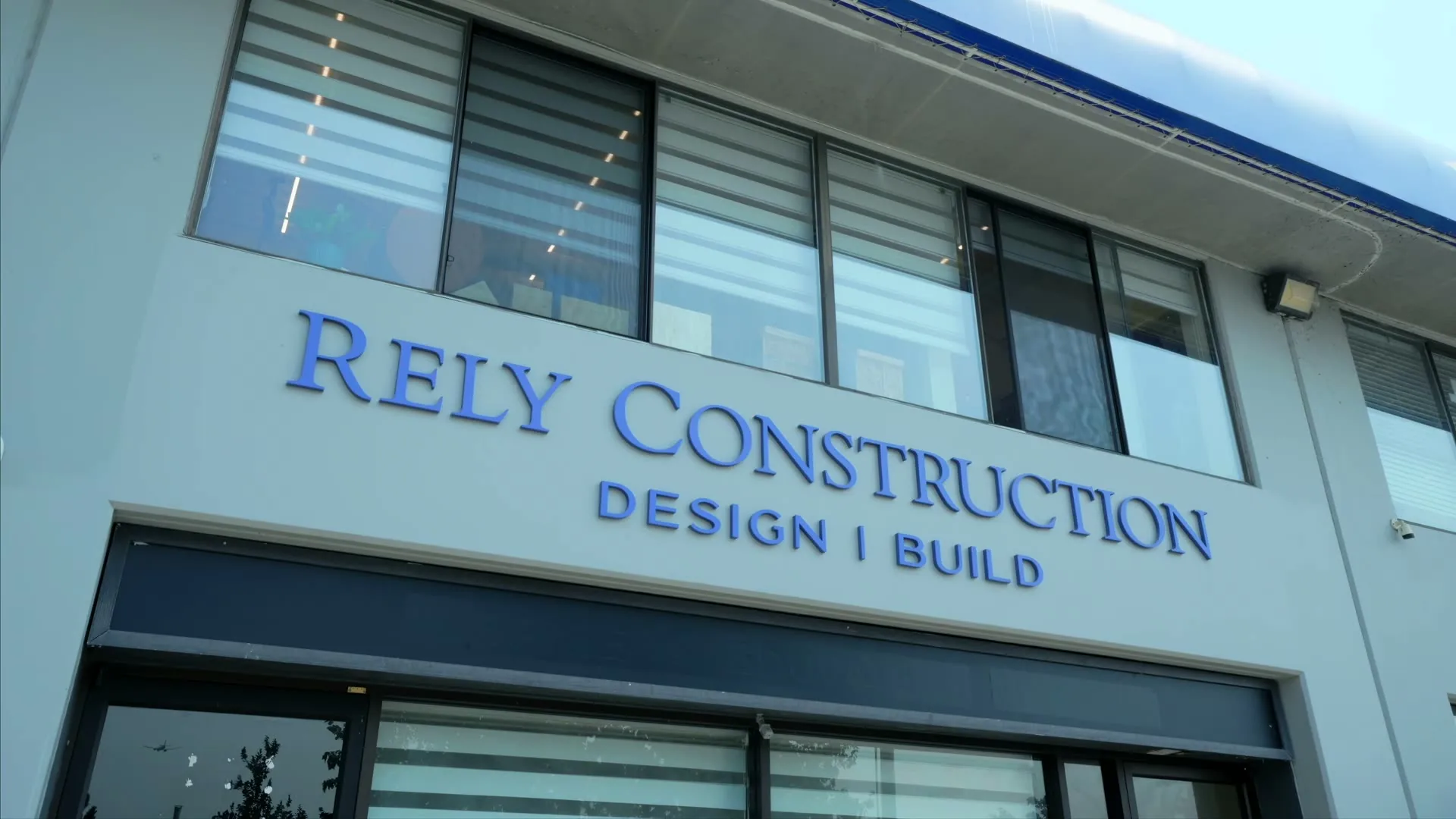 Rely Construction's Richmond design studio: sample library and drawing table