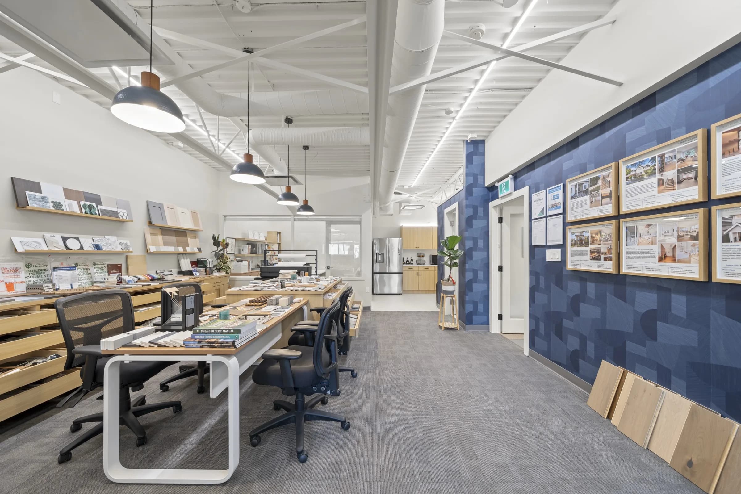 Rely Construction studio: the sample library racks