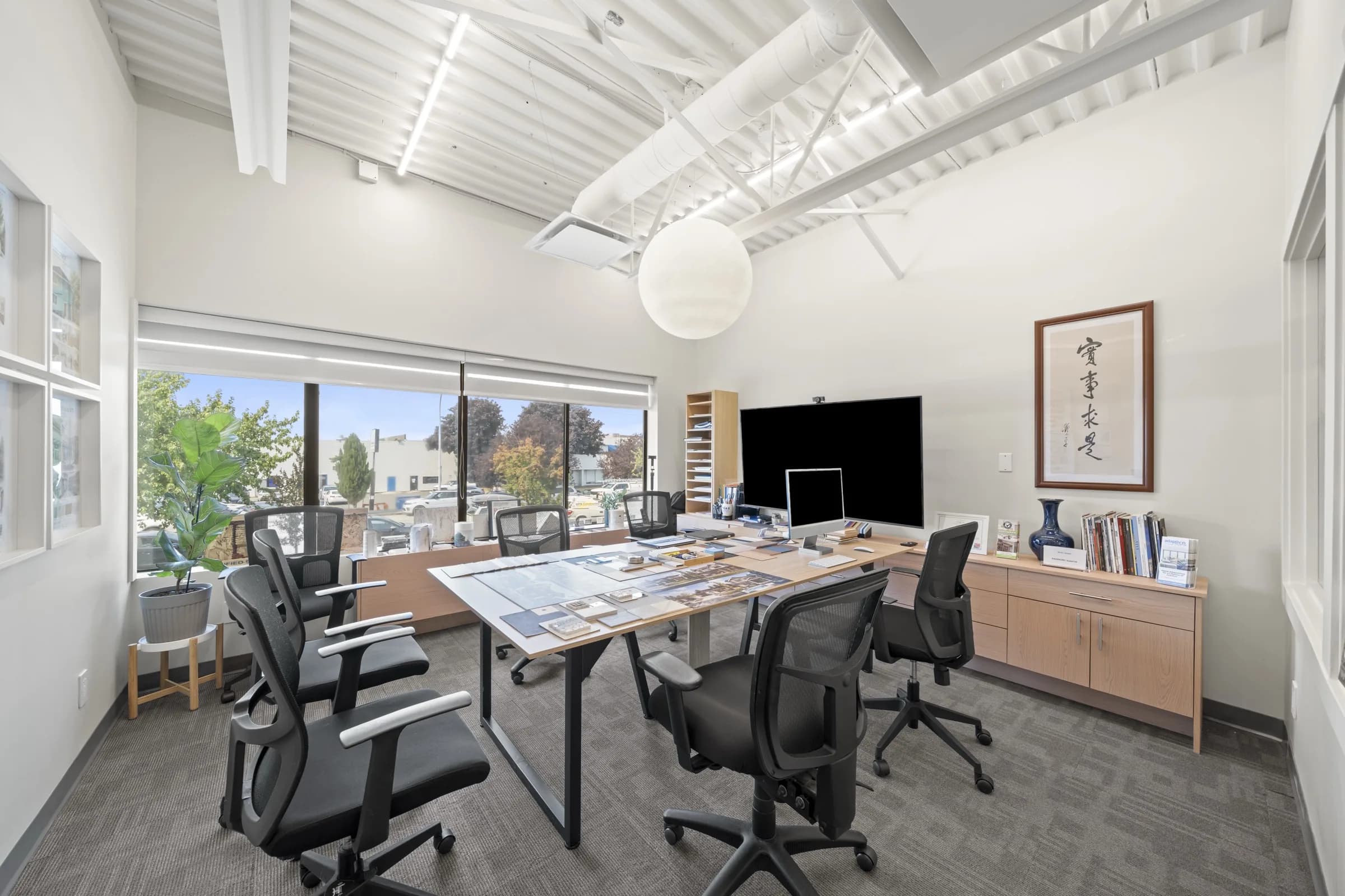 Rely Construction, Richmond studio, meeting area