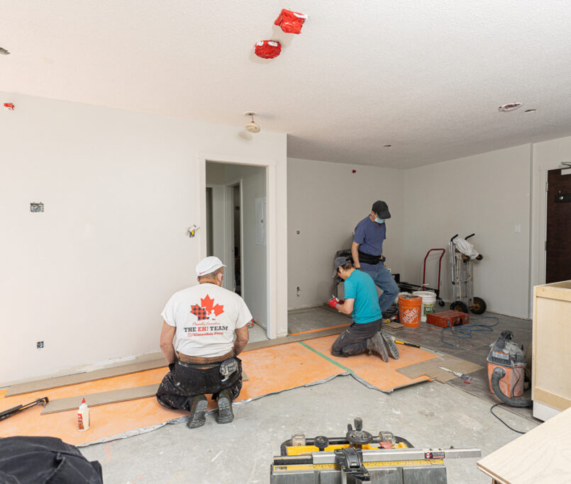 rely construction renovations projects 5028 Kwantlen St Apartment Renovation construction 5