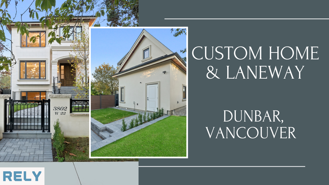 New Rely Home 3 west 22nd dunbar Vancouver