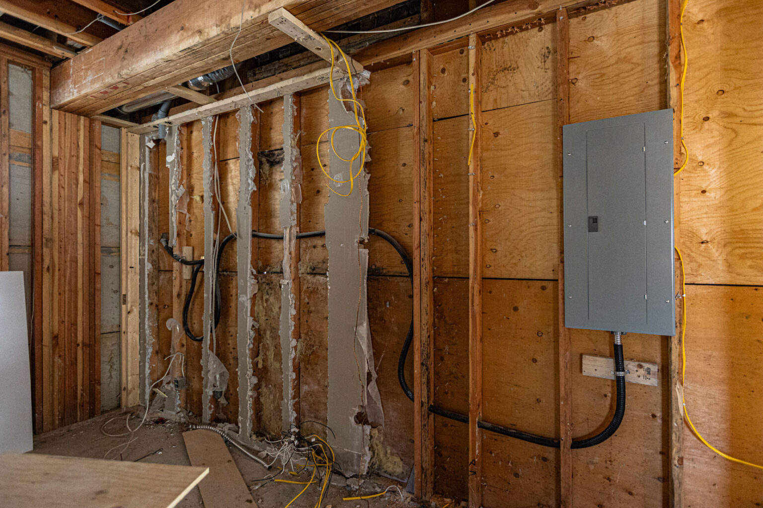 rely construction commercial projects 6112 Sussex Avenue Premier Montessori Academy mid construction 12