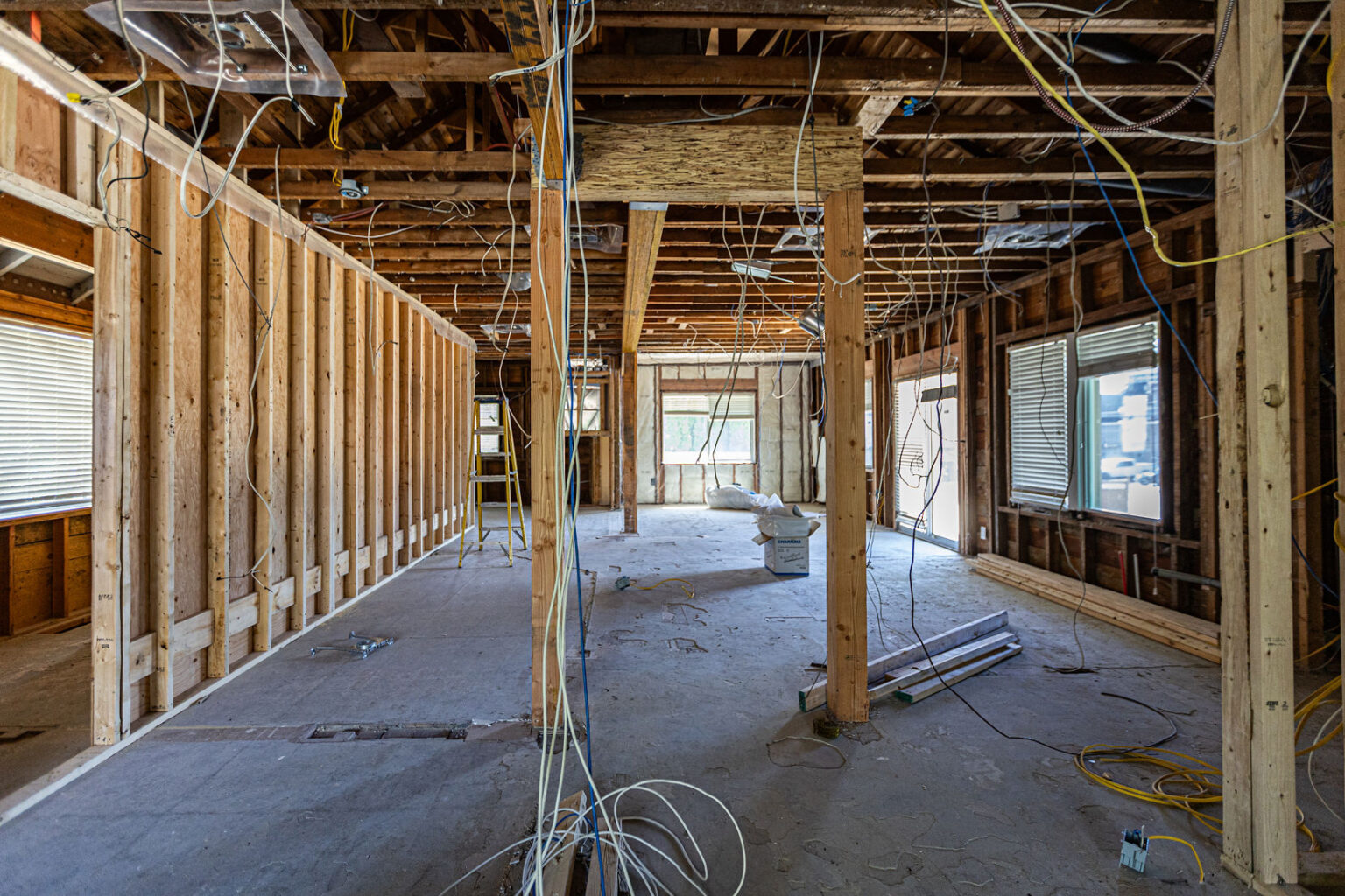 rely construction commercial projects 6112 Sussex Avenue Premier Montessori Academy mid construction 15