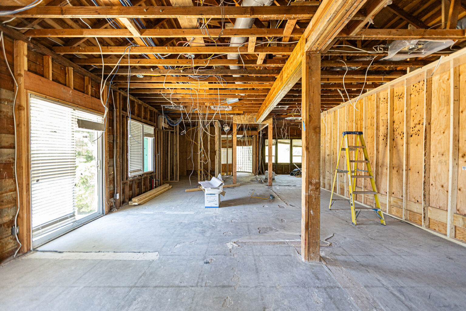 rely construction commercial projects 6112 Sussex Avenue Premier Montessori Academy mid construction 18