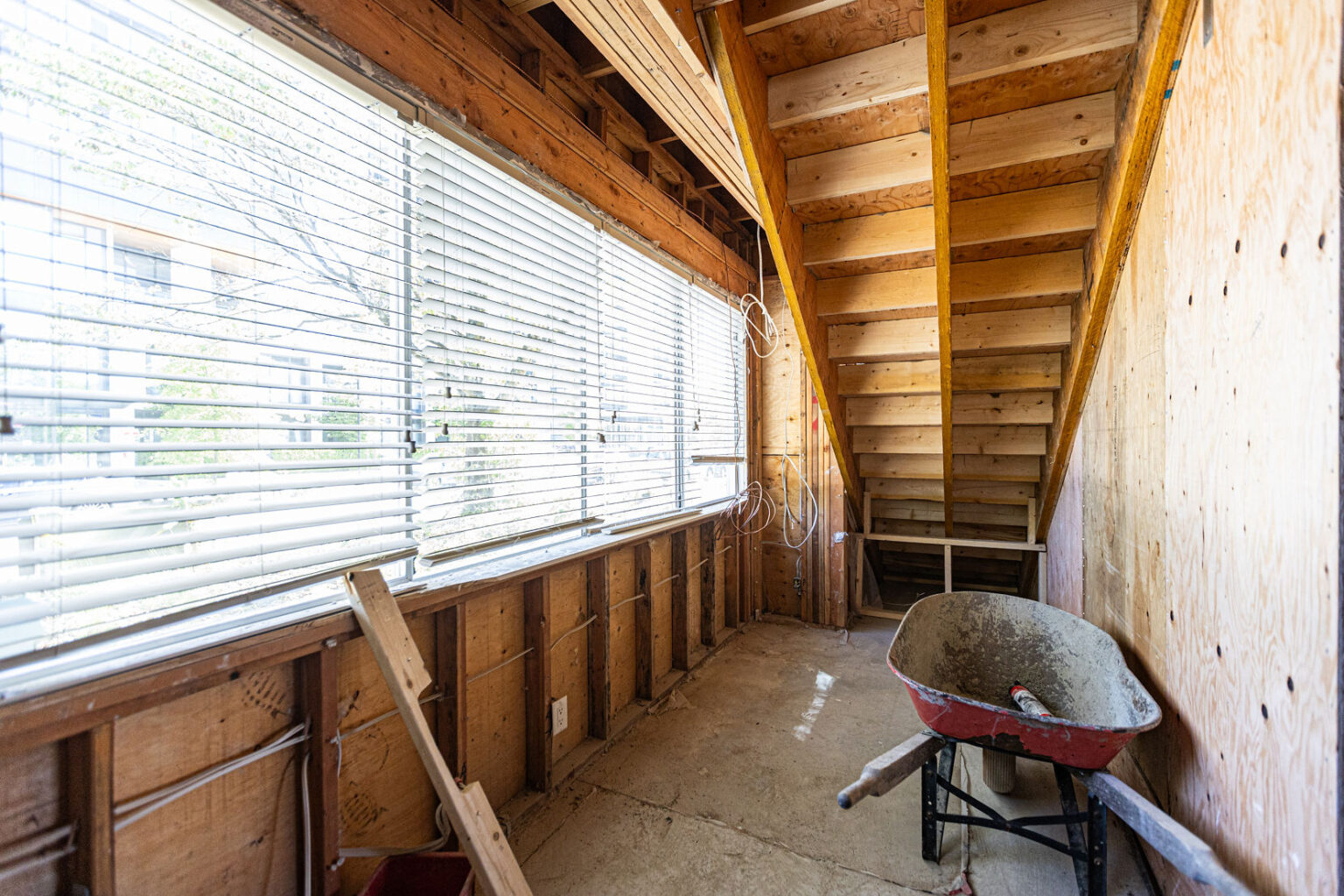 rely construction commercial projects 6112 Sussex Avenue Premier Montessori Academy mid construction 8