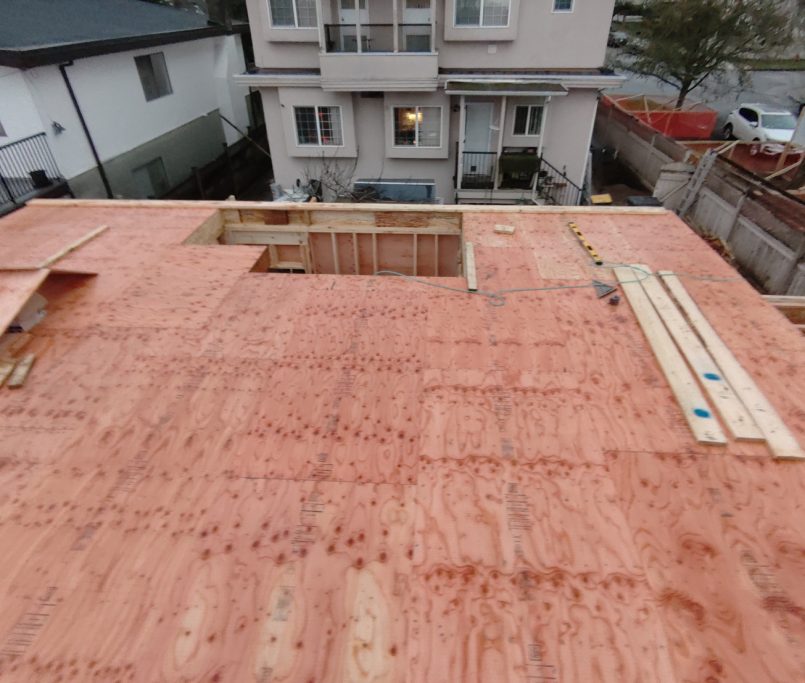 rely construction laneway projects 7045 culloden street Laneway mid construction 11