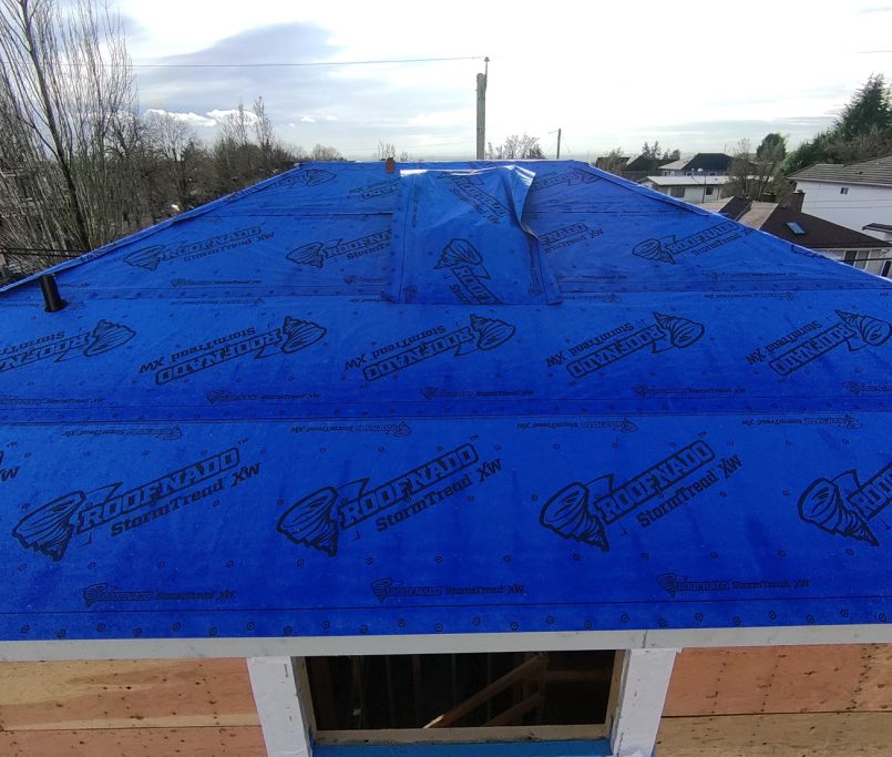 rely construction laneway projects 7045 culloden street Laneway mid construction 18