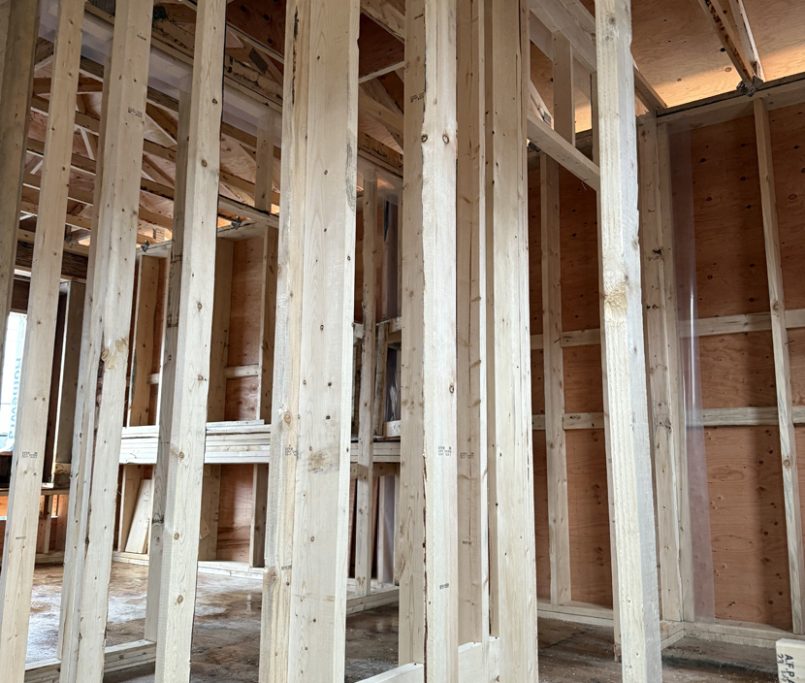 rely construction laneway projects 7045 culloden street Laneway mid construction 25