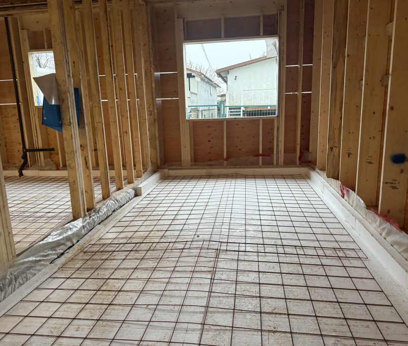 rely construction laneway projects 7045 culloden street Laneway mid construction 30