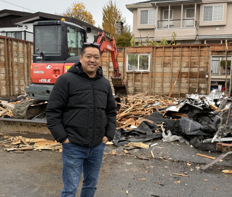 rely construction laneway projects 7045 culloden street Laneway mid construction 39
